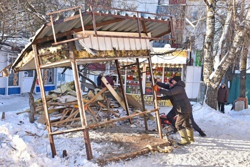 Мэрия: в Ярославле осталось 25 незаконных ларьков, которые надо снести