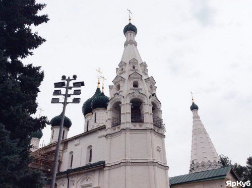Голосуйте: начался опрос по новой подсветке церкви Ильи Пророка в Ярославле