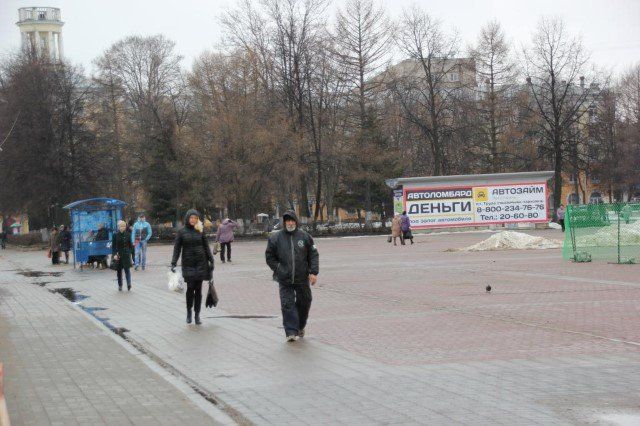 Прекращена торговля на площади Труда в Ярославле 