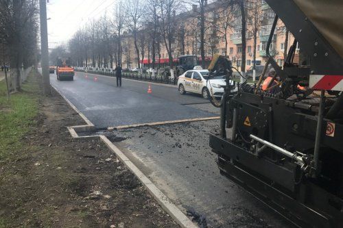 На проспекте Ленина в Ярославле начался второй этап ремонта дорог 