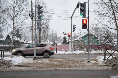 В Заволжском районе Ярославля вернули пешеходный переход, который исчез после ремонта проспекта Авиаторов