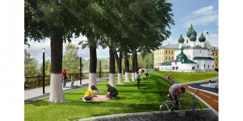 Архитекторы спроектировали Ярославль будущего: город без парковок в центре, зато с велодорожками и цветниками