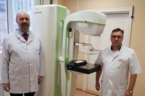В больнице №1 города Рыбинска установили новый биопсийный маммограф 