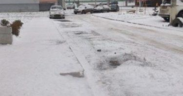 В Дзержинском районе Ярославля усилен контроль за уборкой снега 