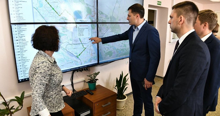 Мэр Ярославля проверил новую диспетчерскую «Яргортранс»