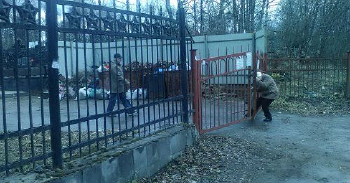 В Ярославле закрыт сквозной проход через Леонтьевское кладбище