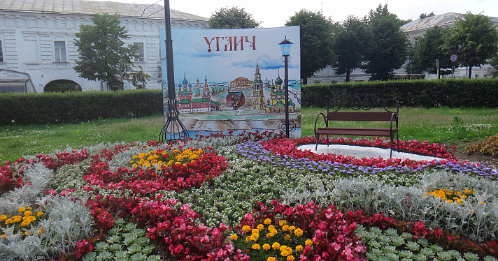 Цветочный рай в центре Ярославля_73758