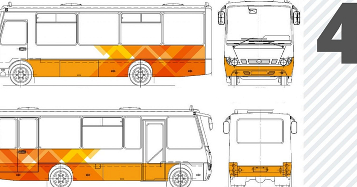 Ярославцам предложили выбрать вариант оформления областных автобусов_162896