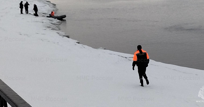 В Рыбинске спасли пятерых рыбаков, уплывших на льдине_231863