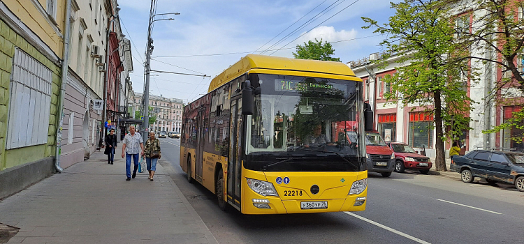 В Ярославле запустили новый автобусный маршрут