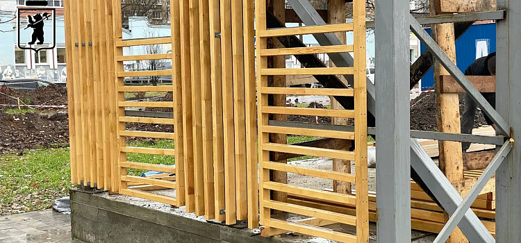 В ярославском парке монтируют новую сцену_306134