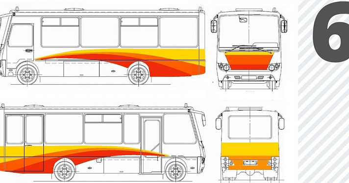 Ярославцам предложили выбрать вариант оформления областных автобусов_162898