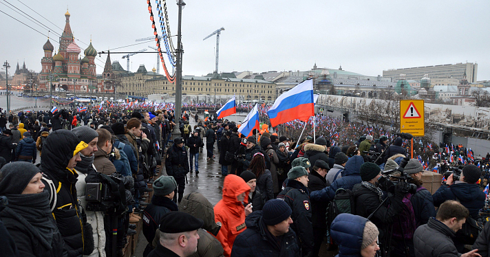 Ярославцы приняли участие в московском марше памяти Бориса Немцова_24623