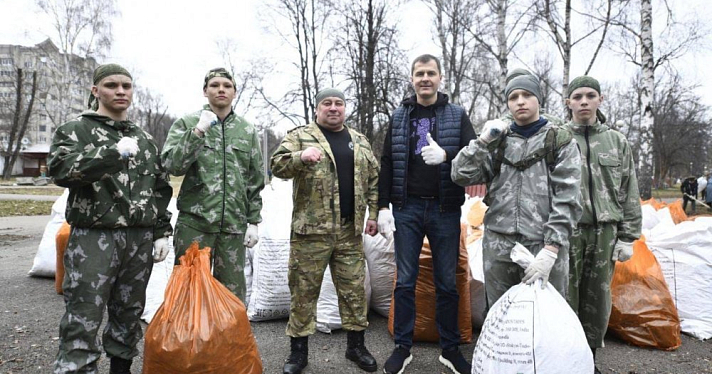 На субботнике в Ярославле собрали 57 вагонов с мусором