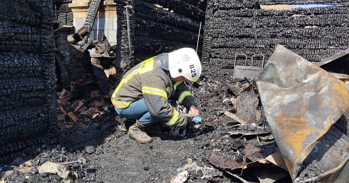 В МЧС назвали причины пожара в селе Ярославской области, унёсшего жизни пенсионера и его внука_272749