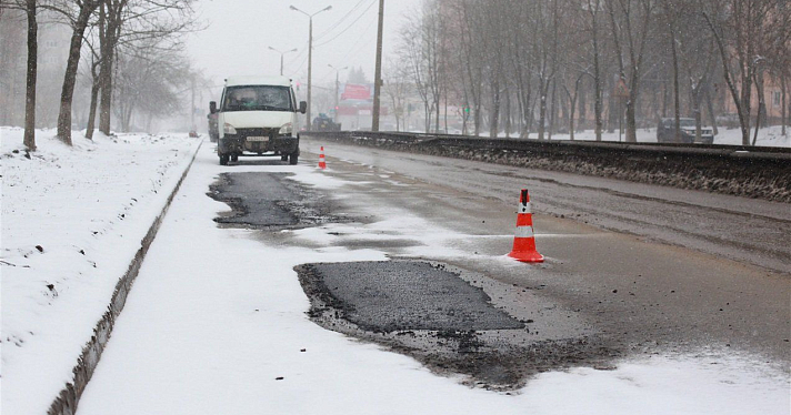 В Ярославле продолжат ремонт дорог даже в небольшой снег