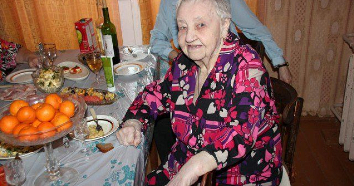 Ветерану Великой Отечественной войны Зое Каштановой исполнилось 95-лет 