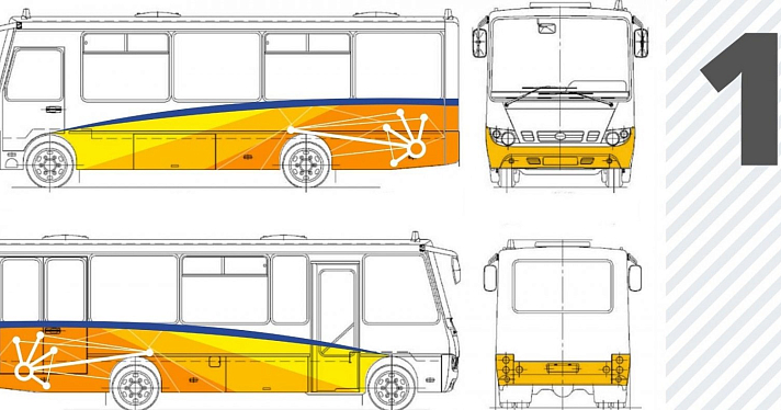 Ярославцам предложили выбрать вариант оформления областных автобусов_162893