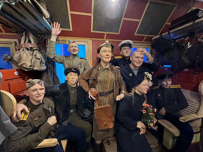 Полное погружение в историю: в Ярославль приехал «Поезд Победы»