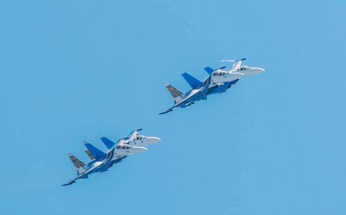 В небе над Ярославлем выступит группа высшего пилотажа «Русские витязи»