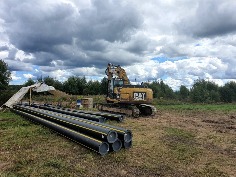 В Рыбинском районе началось строительство нового межпоселкового газопровода