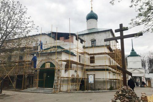 Начались реставрационные работы в Кирилло-Афанасиевском монастыре Ярославля 