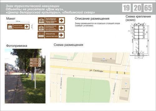 В Ярославле установят 179 знаков туристической навигации