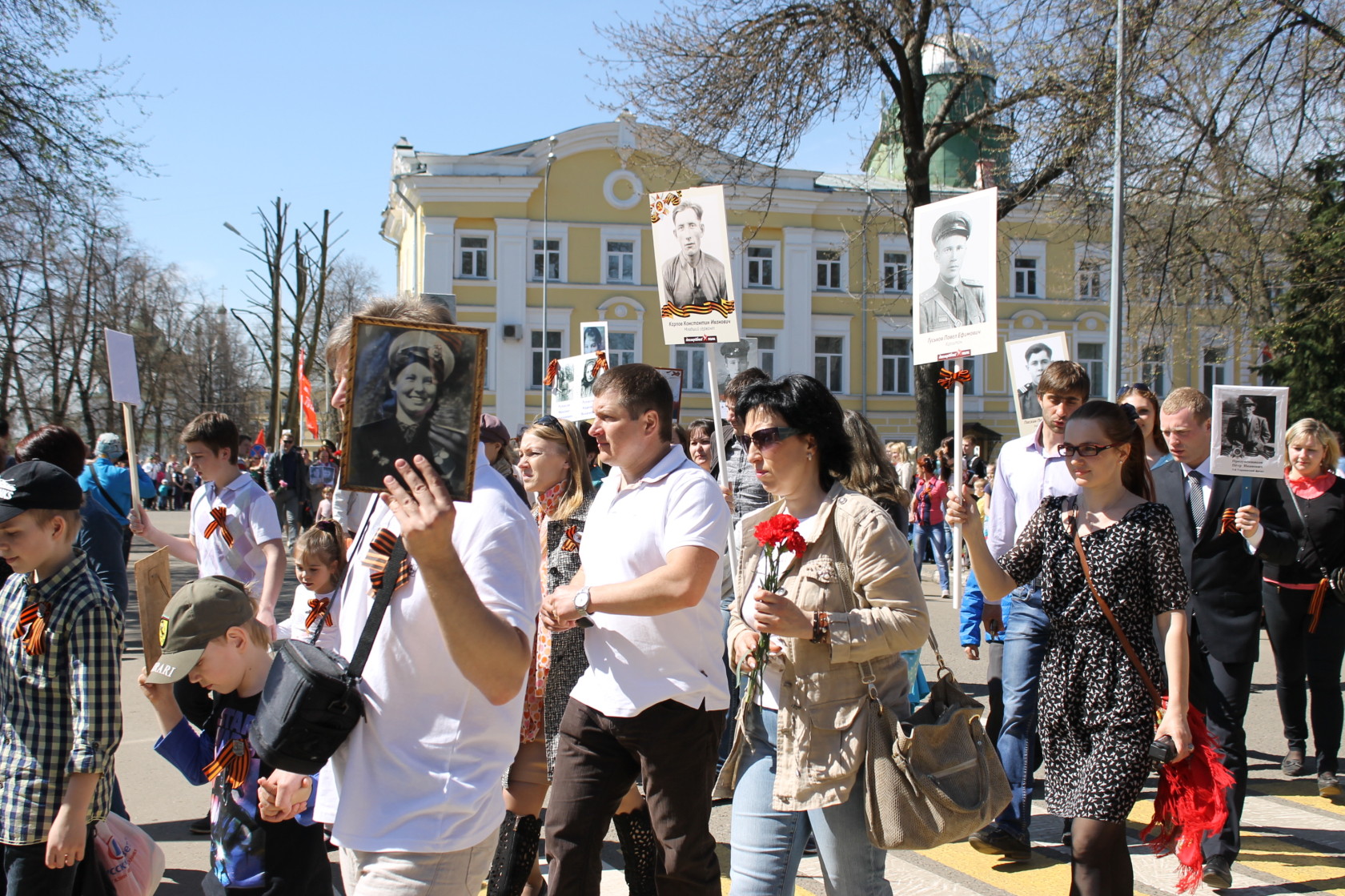 бессмертный полк в реже