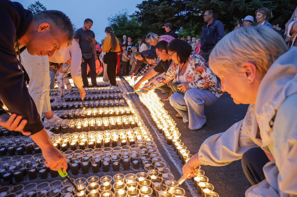 Ярославцы приняли участие в акции «Свеча памяти»