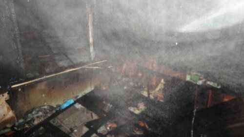 В Рыбинске сгорел дачный дом 