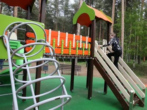 В Ярославле открылись 15 новых детских площадок и спортивных комплексов 