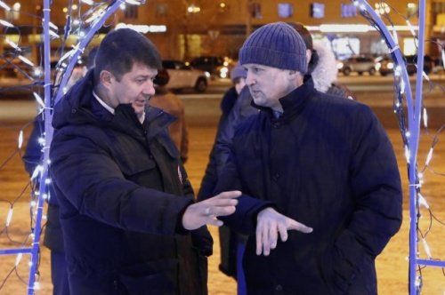 Глава Ярославля оценил подготовку к новогодним праздникам в городе 