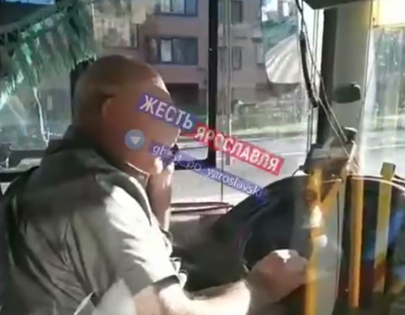 В Ярославле водителя автобуса оштрафовали после видео в соцсетях