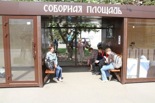 На автобусной остановке в центре Рыбинска появился вай-фай