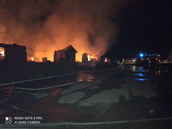 Пожар в Ярославской области: более 30 детей эвакуированы