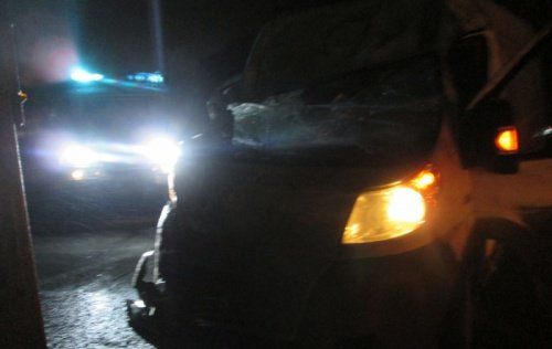 Микроавтобус и грузовик не поделили дорогу в Ярославской области: пострадал человек