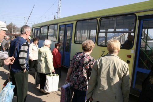 По просьбе жителей поселка Борок продлили маршрут автобуса №111 