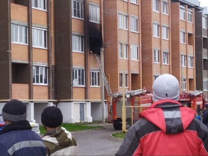 «Бабахнуло очень громко»: подробности пожара на улице Мирная