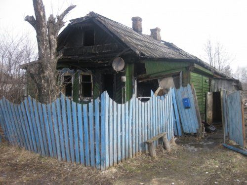 В Ярославле огонь уничтожил кровлю частного дома 