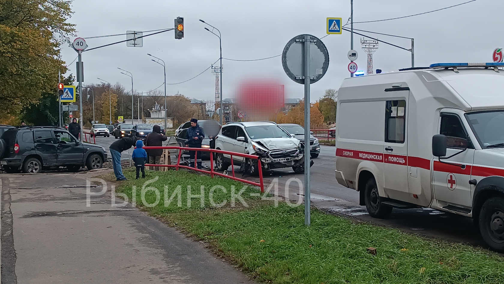 В Рыбинске в столкновении двух автомобилей пострадал ребенок | 18.10.23 |  Яркуб