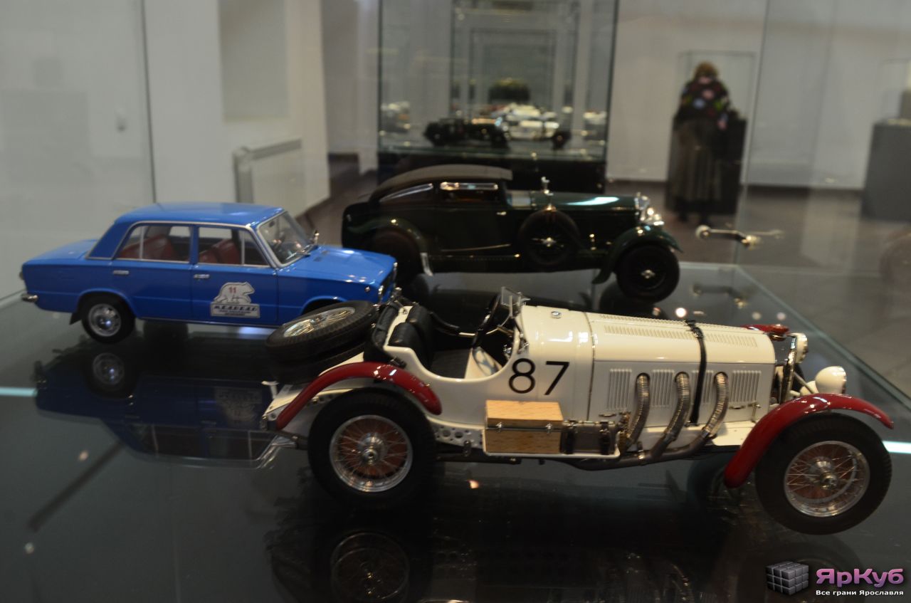 В Ярославле впервые представили коллекцию игрушечных автомобилей