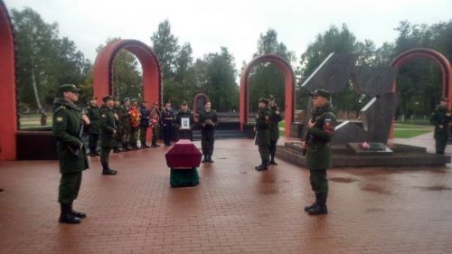В Ярославле захоронили останки погибшего земляка в годы ВОВ 