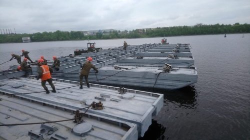 На время ремонта моста через Солоницу в Ярославской области будет работать понтонная переправа