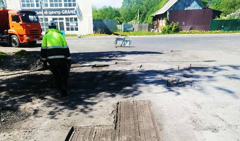 В Рыбинске ямочный ремонт идет с опозданием: кто виноват
