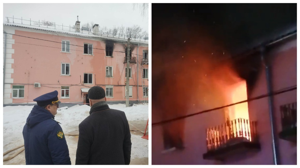 Прокурор Гаврилов-Яма выехал на место пожара в трёхэтажке