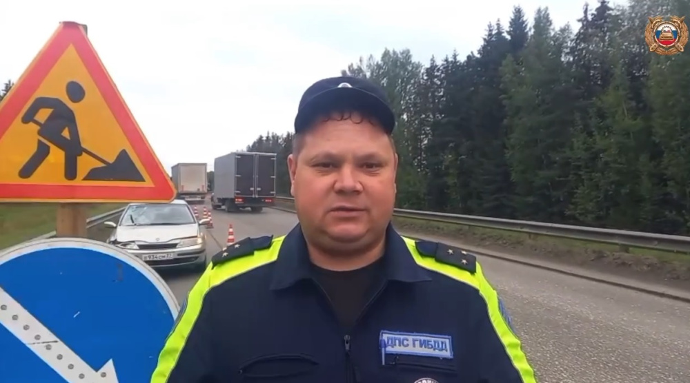 В Ярославской области на трассе насмерть сбили дорожного рабочего