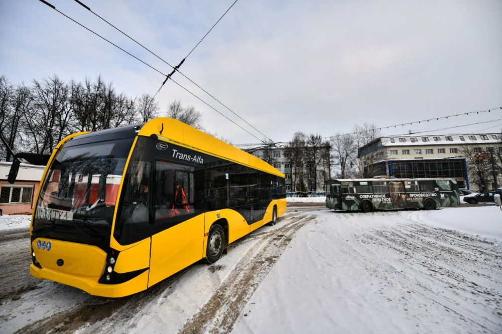 В Ярославль весной поступят пять новых троллейбусов