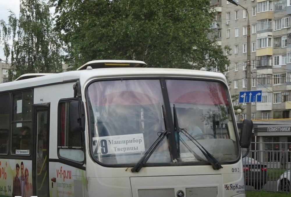 В Ярославле изменится расписание работы двух заволжских автобусных маршрутов