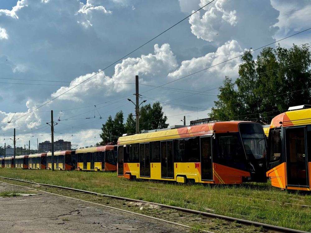 В Ярославль уже поступили 17 современных трамваев