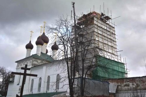 Колокольню Кирилло-Афанасиевского монастыря в Ярославле восстановят до конца декабря